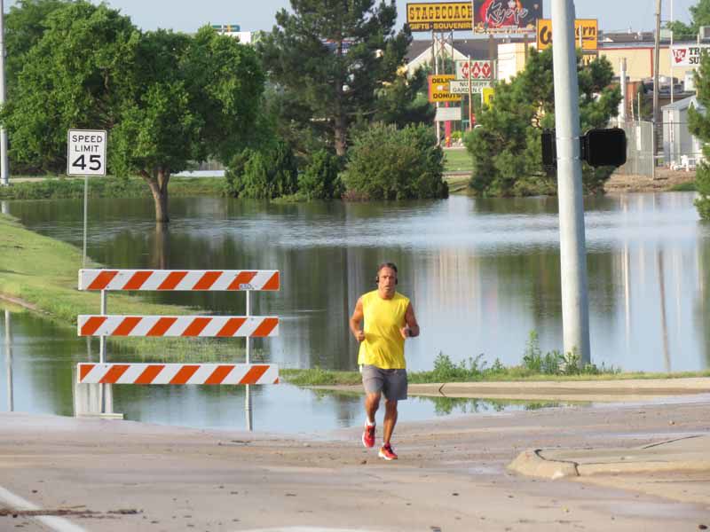 Before opening Second Ave., runner Bill Williams